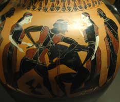 Theseus und Minotaurus