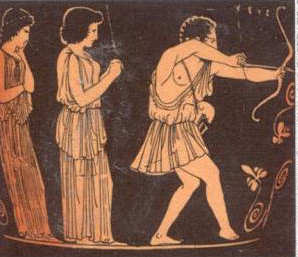 Homer Odyssee: Odysseus t&ouml;tet die Freier