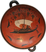 Dionysos Gott / Bacchus Piraten