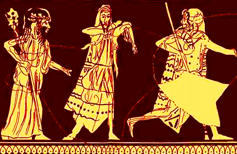 Dionysos Zagreus mit Persephone Dionysos Zagreus mit Persephone
