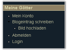 Götter-Fan werden - Einschreiben