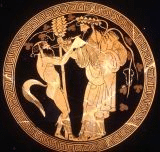 Dionysos / Bacchus und Satyr