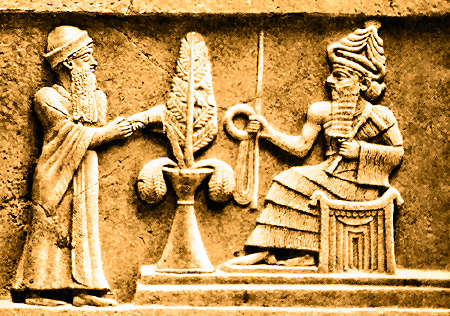 Enki / Ea und Namma 