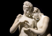 Eros und Psyche von Antonio Canova, Mailand