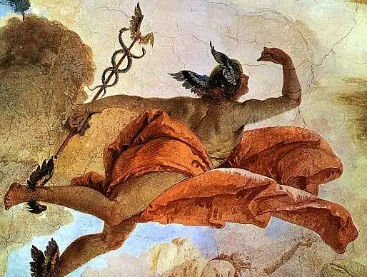 Hermes, als noch sehr junger griechischer Gott, schien schon ein Wunderkind zu sein.