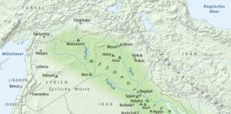 Mesopotamien Karte
