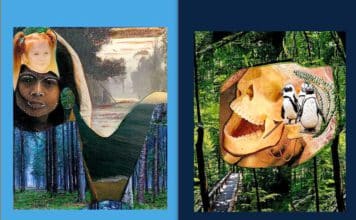 Heldenreise-Orakel: Jede der 28 Karten hat eine hellblau gerahmte Vorderseite und eine dunkelblau gerahmte Rückseite.