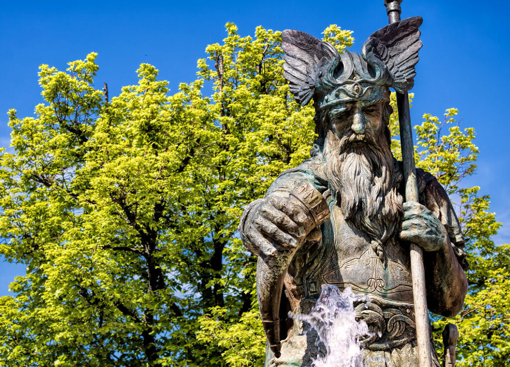 Odin Figur in Thale 