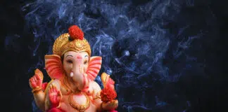 Der kindliche Elefantengott Ganesha ist ein besonders beliebter Hindu Gott.