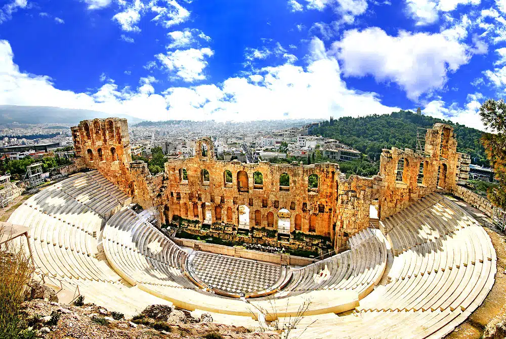 Antikes Theater in Athen