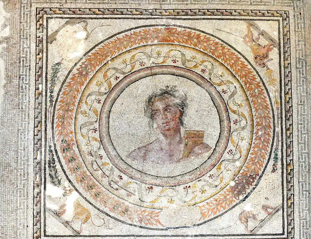 Mosaik des Sonnengottes