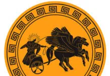 Helios, der alte griechische Sonnengott hat der Sonne seinen Namen gegeben. Ήλιος - Helios nennt man in Griechenland die Sonne.