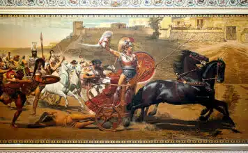 Der Triumph des Achill - Archillon Palast in Korfu