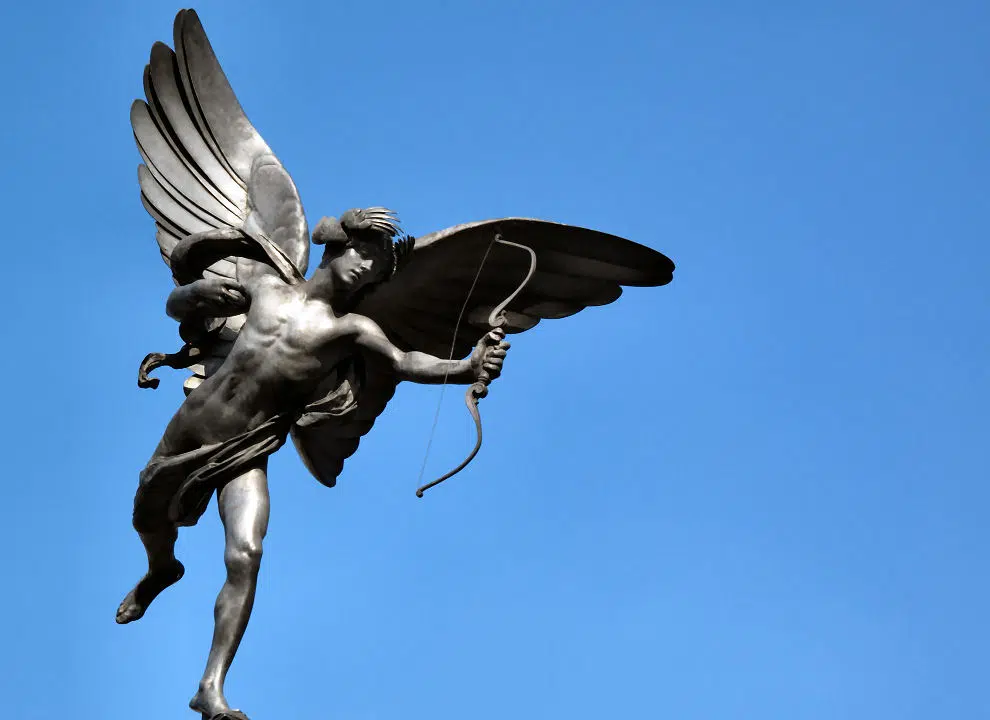 Eros Statue in London 