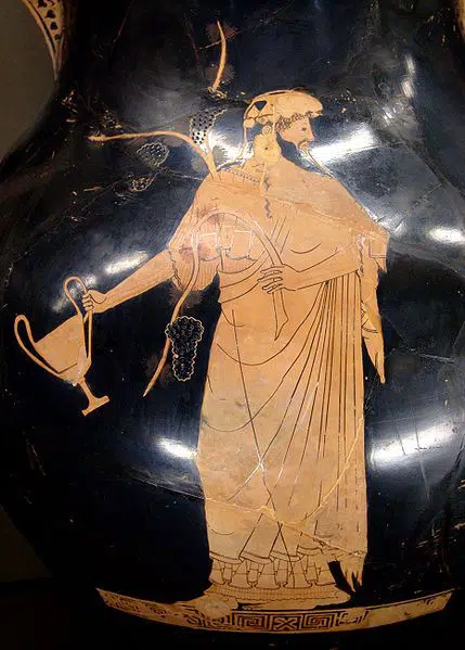 Dionysos, griechischer Gott des Weines