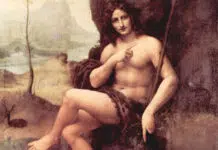 Dionysos - Gott der Ekstase bei den Griechen, Gemälde von Leonardo da Vinci