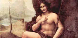 Dionysos - Gott der Ekstase bei den Griechen, Gemälde von Leonardo da Vinci