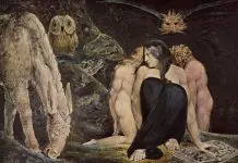 Die dreigestaltige griechische Göttin Hekate - von William_Blake