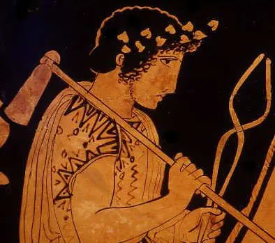 Hephaistos, griechischer Gott des Feuers und der Schmieden