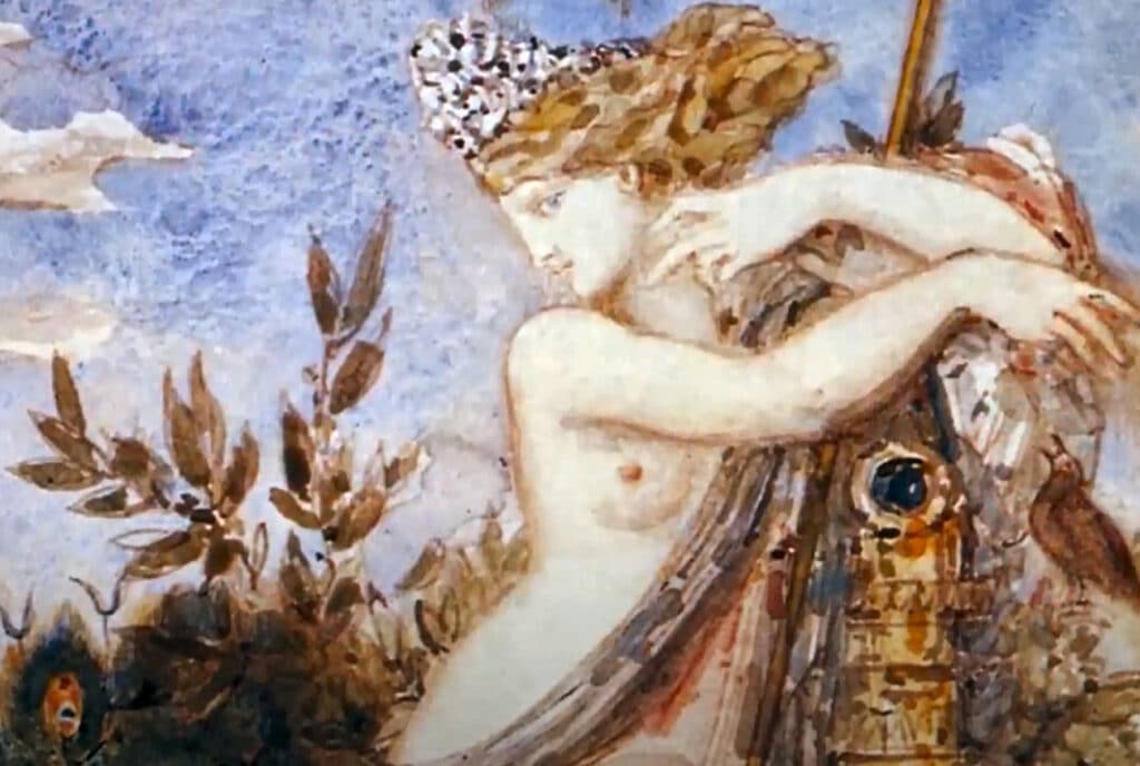 Hera ist auch bekannt für ihre besonders schönen, weißen Arme.