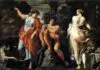 Herakles am Scheideweg, Gemälde von Annibale Carracci