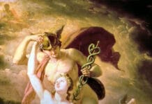 Hermes und Aphrodite