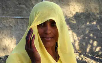 Kastenwesen in Indien - Indische Frau