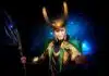 Loki - der nordische Gott als Wachsfigur