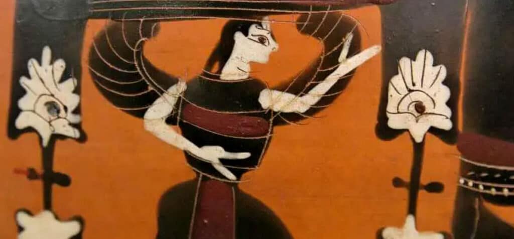 Metis, Göttin des Scharfsinns und der List, die erste Frau von Zeus und Mutter von Athene