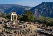 Geheimnisvolle Vorhersagen des Delphischen Orakel: Hier im Bild - das Heiligtum der Göttin Athene