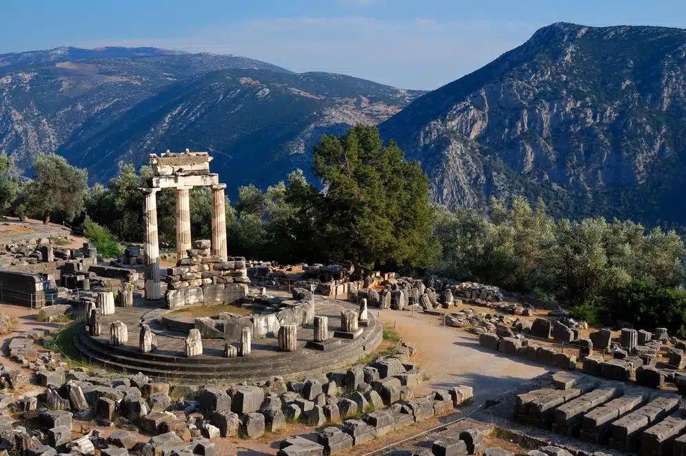 Geheimnisvolle Vorhersagen des Delphischen Orakel: Hier im Bild - das Heiligtum der Göttin Athene