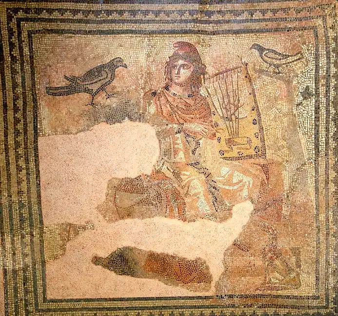 Griechische Helden - Orpheus stand den Musen und dem Gott der Künste Apollon nahe und galt als Erfinder der Musik. Er  gilt eher als ein tragischer Held. 