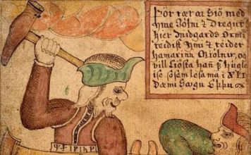 Thor und die Midgard-Schlange