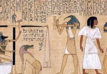 Totengericht der alten Ägypter Der Gott Thot als Vermittler zwischen den Göttern und den Menschen. Als Vermittler nimmt er, oft zusammen mit Ma'at, an den Totengerichten teil.