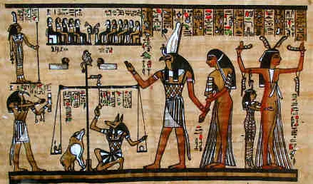 Das Totengericht der alten Ägypter