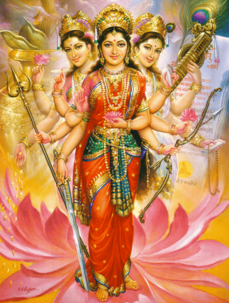 Die eine Indische Göttin - Tridevi ?