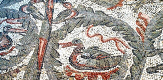 Der Boden der Villa Romana del Casale wurde mit Mosaiken unterschiedlichster Motive gestaltet. Diese Villa gehört aus gutem Grund zum Weltkulturerbe.