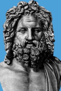 Zeus, griechischer Göttervater und Gott des Himmels Zeus, griechischer Göttervater und Gott des Himmels