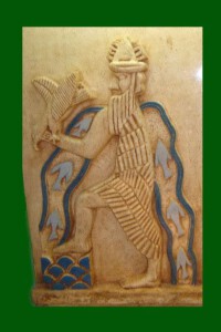 Enki - sumerischer Gott der Weisheit und Magie