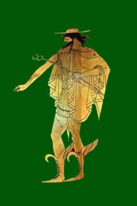 Hermes, griechischer Gott der Magie und Kaufleute Hermes, griechischer Gott der Magie und Kaufleute