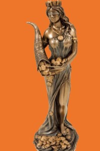 Tyche - griechische Göttin des Zufalls