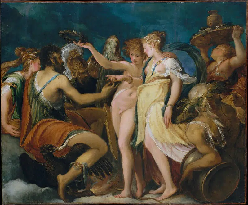 Eros / Amor / Cupido und Psyche - ein gefeiertes Paar. Der Name des Liebesgottes hat mindestens diese drei Formen, je nachdem, von wann und wo der erzählte Mythos stammt. 