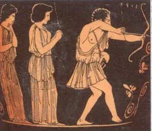 Odysseus Abenteuer: Odysseus tötet die Freier