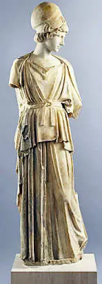 Die griechische Göttin Pallas Athene