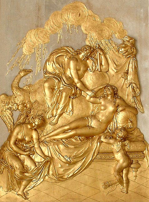 Wie er zu Danae kam als Gold, so dichtet Ovid diesen Mythos. Und "er" ist, wie so oft bei den Griechen, der Göttervater Zeus.