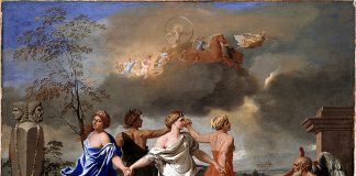 Liste römischer Götter Römische Götter - Tanz des Lebens mit Büste des römischen Gottes Janus