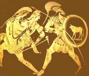 Theseus und Perithoos