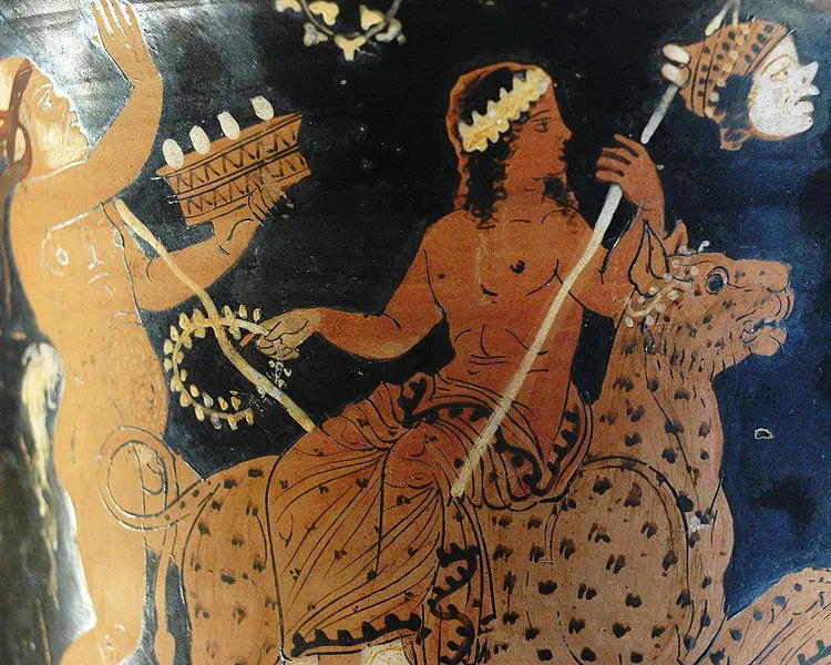 Dionysos, der werdende Gott  - ein Menschheits- Mythos