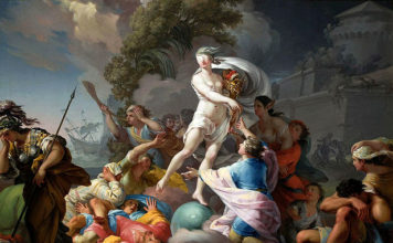 Die römische Göttin Fortuna Fortuna - oft als blind dargestellt. Sie verteilt Glück und Unglück ohne Ansehen der Person.