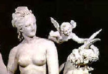 Eros, griechischer Gott der Liebe